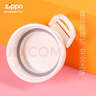 ZIPPO学生运动水杯大容量塑料杯子夏季tritan水杯运动水壶健身随行水瓶 宁静白（便捷随行）600ml 实拍图