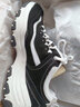 斯凯奇（Skechers）女鞋春秋2025新款经典熊猫鞋轻便运动鞋休闲鞋厚底增高老爹鞋女 黑色/白色-BKW/女 37 实拍图