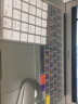HUKE 28键铝合金数字键盘无线蓝牙充电财务会计炒股笔记本电脑Mac便携air轻薄女生 铝合金有线蓝牙双模USB数字小键盘鼠标 银 实拍图