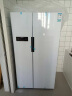 西门子(SIEMENS) 610升 变频风冷无霜冰箱双开门对开门冰箱 大容量（白色） BCD-610W(KA92NV02TI) 实拍图