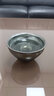 建缘天成建盏茶杯纯手工银兔毫盏杯原矿铁胎陶瓷黑釉茶具主人单杯茶盏 口径8.8x5.5 轻薄胎束口盏 实拍图
