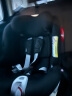 猫头鹰（SAVILE）妙转儿童安全座椅婴儿汽车用宝宝0-4-7岁360度iSize可坐可躺 【升级款】妙转 深空黑 实拍图