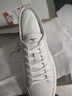 七匹狼男鞋休闲鞋男士小白鞋皮鞋低帮软底板鞋夏季新款鞋透气休闲运动鞋 白色 42 皮鞋码 实拍图