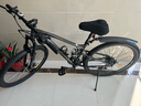 兰令软尾山地自行车成年人变速碟刹越野骑行男女学生双减震单车 魅影灰【前后培林花鼓+软尾双减震+内走线】 29英寸(180-195cm身高) 30速 实拍图