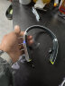 浦乐飞（PLUFY） 运动蓝牙耳机5.0重低音无线音乐跑步颈挂挂脖式双入耳适用于苹果华为小米手机 升级白色蓝牙插卡版 晒单实拍图