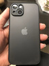云粼 适用苹果13手机壳磨砂透明iPhone13Pro保护套镜头全包13ProMax防摔壳mini壳 苹果13【黑色+全屏钢化膜】 实拍图