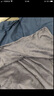 雅鹿牛奶绒被套单件冬季加厚单人150x200法兰绒被罩双人珊瑚绒被芯套 单面绒-宝蓝+浅灰 180*220cm【单被套】 实拍图