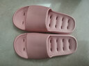 小白丫软底夏浴室拖鞋女按摩抗菌舒适防滑日式简约家居情侣洗澡凉拖鞋Y8 A7粉37-38适合36-37脚码 实拍图