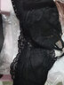 mybody内衣女超薄款奶罩透气大胸显小文胸【下胸围偏小，建议拍大一码】 黑色 80C 实拍图