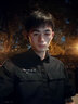 LOHO超轻近视眼镜男士款可配度数框素颜眼睛片镜女款防蓝光眼镜架细框 水滴银 配发0度防蓝光镜片【赠7天试戴】 实拍图