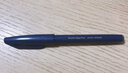 派通（Pentel）彩色软毛笔秀丽笔 弹性笔尖水性笔Touch手帐书信贺卡用 SES15C蓝色 5支装 实拍图