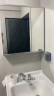 TOTO洗漱台陶瓷一体大肚盆洗脸洗手盆白色浴室柜镜柜LDSW601W(06-D) 晒单实拍图