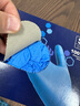 爱马斯（AMMEX）一次性蓝色丁腈手套清洁耐用防护卫生化学实验结实餐饮食品加工 中号M 实拍图