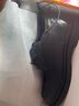 卡帝乐鳄鱼（CARTELO）英伦男士正装皮鞋透气经典商务男鞋低帮厚底皮鞋男9908黑色增高42 实拍图