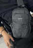 双星斜挎包男单肩包女时尚休闲百搭背包简约旅行出差胸包耐磨防泼水 黑色 实拍图