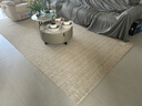 赛波斯大宅标配耐脏宝藏羊毛客厅地毯极简轻奢高级感卧室茶几毯青山美宿 大宅标配（素色米驼） 200cm*400cm （适合3.6~4米沙发） 实拍图