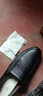 蜻蜓牌 皮鞋男士正装鞋秋季商务休闲鞋真皮牛皮中老年软底防滑爸爸鞋 黑色【单鞋款】 39 实拍图