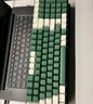 B.O.W航世 G100D三模热插拔机械键盘 全键无冲混光 电脑笔记本电竞游戏办公有线蓝牙无线键盘 白绿茶轴 实拍图
