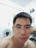 美泰龙防蓝光眼镜无度数防辐射男平光镜女变色切边无框平面镜配近视眼睛 无框切边+防蓝光配近视(0-800度) 常规尺码 实拍图