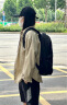 瑞戈男士大容量背包商务休闲旅行电脑包瑞士军士刀双肩包中学生书包 黑色升级版 实拍图