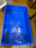米奇特工 700*450*180加厚塑料周转箱整理储物箱收纳箱物料收纳盒 蓝色 实拍图