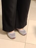 鹭森羚老人鞋女凉鞋防滑软底中老年妈妈鞋夏季网面透气宽胖脚奶奶鞋大码 灰紫-2931 38 实拍图