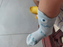 贝比婴儿袜子夏季薄款棉袜新生儿宝宝松口透气网眼短袜不勒腿6-12个月 晒单实拍图