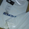 罗蒙（ROMON）两件装男士纯棉短袖t恤夏季圆领透气体恤衫男T纯色打底衫男装上衣 【白色长+白色长】 XL /180(推荐体重135-150斤） 实拍图