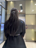 桑玛幽兰墨花发夹横夹盘发卡弹簧夹束发女生后脑勺发饰生日礼物送女友 实拍图