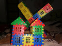 艾福儿儿童数字积木套装方块积木拼装组合男女孩3-6岁玩具房子乐园积木 100片房子积木收纳盒+图纸 实拍图