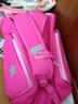 迪帅儿童书包小学生男童一二三到六年级女孩防水护脊双肩背包轻便减负 玫红 大号3-6年级 实拍图