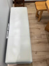 芸昉家用门口换鞋凳入户可坐式轻奢储物凳服装店长条沙发凳床尾收纳凳 浅灰色5511纳帕皮 長100*寛30*髙45cm 实拍图