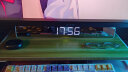 木藝生显示器增高架台式电脑支架显示屏高底座桌面置物架键盘架子储物架 【免安装】浅胡桃-白架 置物架 实拍图