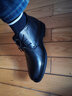 金利来棉鞋冬季皮鞋商务正装男鞋皮棉鞋加绒保暖棉皮鞋系带男士牛皮高帮 系带（偏大一码） 43 实拍图
