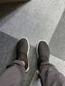 红青百年老北京布鞋男千层底传统布鞋黑色一脚蹬爸爸鞋透气防滑轻便工作鞋 手工布拖鞋【轻音软底】 40 【适合39的脚】 实拍图