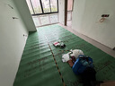 武阳崇福地面保护膜装修2mm瓷砖保护地膜加厚耐磨4mm木地板地砖保护膜定制 1.2米宽双层编织布绿 20平方EA棉厚2.0mm2卷胶带+刀 实拍图