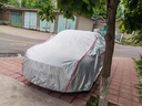 置友龙晨适用于长安cs75plus逸动CS55PLUS Lumin UNI-T锐程车衣汽车全车罩 银色【牛津布加厚车衣】 长安cs75PLUS车衣 实拍图