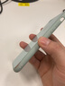 筑鼎 苹果8plus手机壳iphone7 se2 6splus玻璃镜面超薄全包防摔男女款液态硅胶网红 苹果7/8/SE2【淡青绿】 实拍图