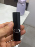 迪奥(DIOR)烈艳蓝金唇膏缎光100杏仁奶茶口红生日礼物女520情人节礼物 实拍图