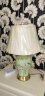 圣玛帝诺 新中式全铜陶瓷台灯卧室床头灯客厅书房创意装饰台灯 花鸟米白圆罩（高55宽33） 晒单实拍图