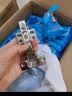 悍高（HIGOLD） 直臂中弯大弯铰链不锈钢阻尼铰链橱柜衣柜门液压合页五金配件 优质冷轧钢-固定式-直臂 实拍图
