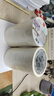 得力（deli）美纹纸胶带 36mm*20y 美术美工分色 装修遮蔽美缝贴膜刷漆保护无痕贴纸 弹簧包装 4卷/筒 JL203 实拍图