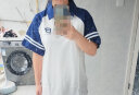 恋的夏季女生短袖T恤女衣服夏天宽松学生高中生初中生上衣新款POLO衫 潮流韩版图片色 均码 实拍图