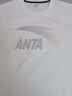 安踏（ANTA）t恤男士短袖夏季新款圆领潮流大logo纯色舒适透气跑步上衣运动服 -1纯净白色/金标 XL (180) 适合140-160斤 实拍图