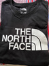 The North Face北面短袖T恤男女同款户外休闲棉质半袖86PS 黑色/JK3 L 实拍图