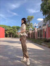 妍莉芬休闲裤女2025年夏季新款休闲时尚套装阔腿裤小个子衣服两件套裤子 图片色 M【建议95-105斤】 实拍图