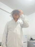 BRELRMON防晒衣女男夏季薄款防紫外线可拆外套冰丝透气皮肤风衣防晒服骑行 KY5999A浅银灰-男 2XL 实拍图