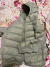 鸭鸭（YAYA）儿童轻薄羽绒服短款小童中大童连帽男女童2023秋冬洋气童装外套 抹茶绿 120 实拍图