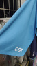 GGT日本冷感运动毛巾跑步便携速干健身凉爽巾羽毛球腕巾瑜伽擦汗巾 琉璃色（运动毛巾） 1条 实拍图