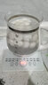 乐美雅6只装加厚耐热玻璃杯家用透明喝水杯泡茶杯牛奶果汁杯套装观山杯 6只装/透明四方矮款200mll 无规格 实拍图